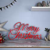 Merry Christmas Text LED Neon Light (Available in Multiple Colors)